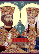 მოციქულთა სწორი მეფე მირიანი და დედოფალი ნანა