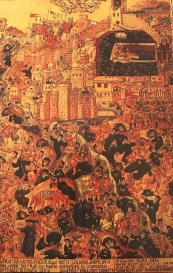 წმინდა საბას მონასტერში სარკინოზთაგან მოწყვეტილი მამანი (+796) - 20 მარტი (2 აპრილი)