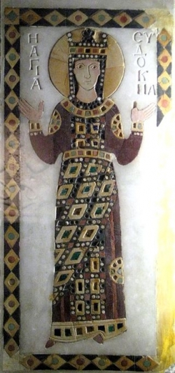 წმინდა კეთილმსახური დედოფალი ევდოკია (+460) - 13 (26) აგვისტო