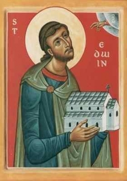 წმინდა მოწამე ედვინი, მეფე ნორტუმბრიისა (+633) - 12 (25) ოქტომბერი