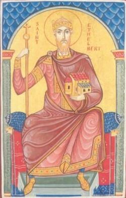 წმინდა ეთელბერტი, ინგლისის მეფე (+616) - 24 თებერვალი (9 მარტი ან 8 მარტი - ნაკიან წელს)