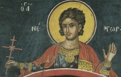 წმინდა მოწამე ნესტორ თესალონიკელი (+დაახლ. 306) - 27 ოქტომბერი (9 ნოემბერი)