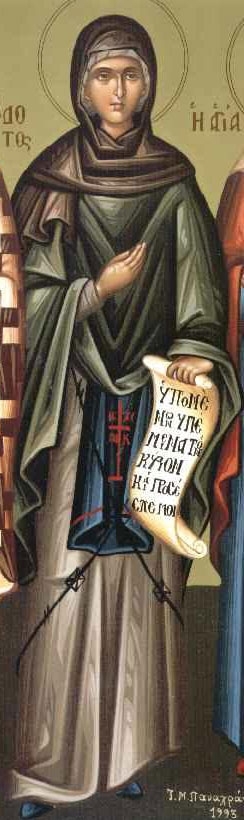 წმინდა მოწამე პოტამიენა და მასთან: პლუტარქე, ჰერაკლიდე, ირონი, ირაიდა, მარკელა, ბასილიდე და ორი სერენი (III) – 07 (20) ივნისი