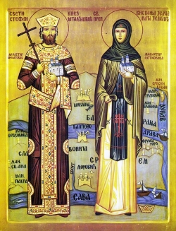 წმინდა სტეფანე (შილიანოვიჩი), სერბი თავადი, და მეუღლე მისი, წმინდა ელისაბედი (+1515) -04 (17) ოქტომბერი