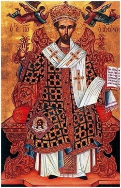 წმინდა იოანე ოქროპირის ხუცესად კურთხევა (+386) - 26 თებერვალი (11 მარტი ან 10 მარტი - ნაკიან წელს)