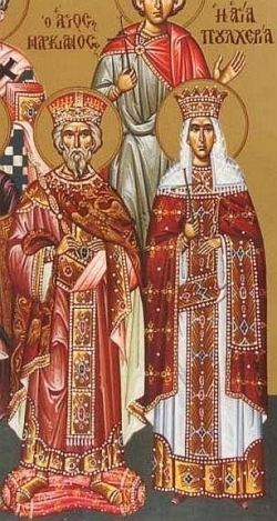 წმინდა მარკიანე და წმინდა პულქერია (V) - 17 თებერვალი (2 მარტი ან 1 მარტი - ნაკიან წელს)