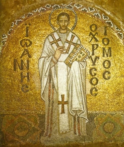 წმიდა იოანე ოქროპირი - კონსტანტინოპოლელი მთავარეპისკოპოსი (+407) - 13 (26) ნოემბერი