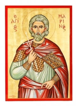 წმინდა მოწამე მარინი (IV) - 18 (31) ოქტომბერი
