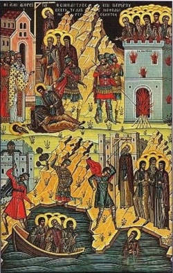 ოცდაექვსი ზოგრაფელი ღირსმოწამე -იღუმენი თომა და მასთან ერთად ოცდაერთი მონაზონი და ოთხი ერისკაცი (+1274-1284) - 22 სექტემბერი (5 ოქტომბერი)