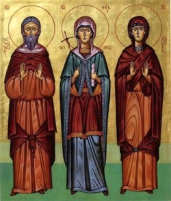 ღირსი ზაბულონი და სოსანა წმინდა მოციქულთასწორი ნინოს მშობლები (IV) - 20 მაისი (2 ივნისი)