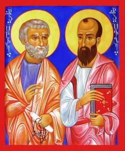პეტრე და პავლე - სარწმუნოების ორი ბოძი - ორი დიამეტრულად განსხვავებული ხასიათი